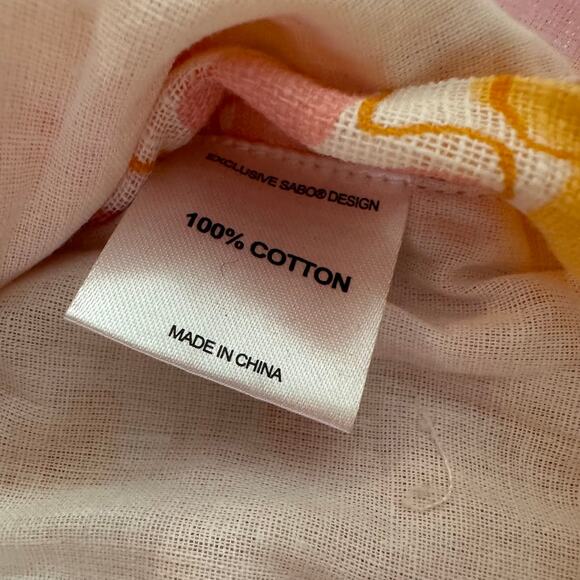 Sabo Skirt Floral Button Side Mini Skirt Size Small - Picture 8 of 8